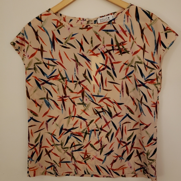 🌸 HOST PICK 🌸 MOLLY BRACKEN WOVEN TOP - Picture 2 of 5